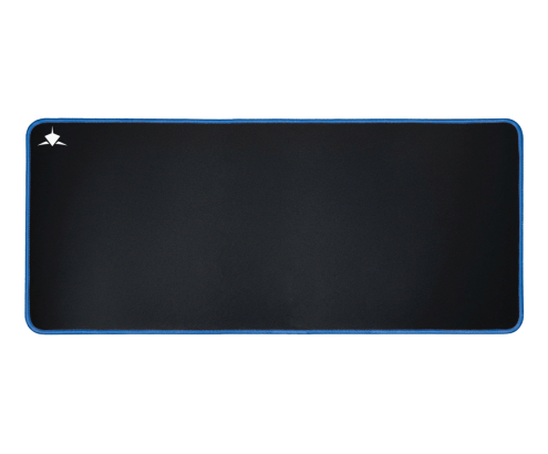 White Shark BLUE KNIGHT XL Alfombrilla de ratón para juegos Negro, Azul, Blanco
