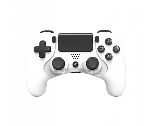 White Shark CENTURION Negro, Blanco Bluetooth Gamepad Analógico PlayStation 4, Playstation 3