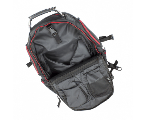 White Shark Dark Nomad mochila Mochila deportiva Negro, Rojo Poliéster