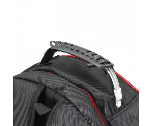 White Shark Dark Nomad mochila Mochila deportiva Negro, Rojo Poliéster