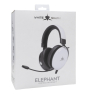 White Shark ELEPHANT Auriculares Alámbrico Diadema Juego Blanco, Negro