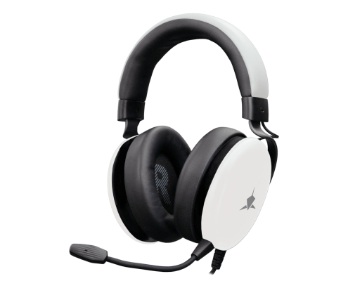 White Shark ELEPHANT Auriculares Alámbrico Diadema Juego Blanco, Negro