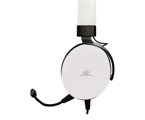 White Shark ELEPHANT Auriculares Alámbrico Diadema Juego Blanco, Negro