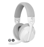 White Shark FALCON Auriculares Inalámbrico y alámbrico Diadema Juego USB Tipo C Bluetooth Blanco, Gris