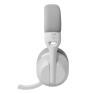 White Shark FALCON Auriculares Inalámbrico y alámbrico Diadema Juego USB Tipo C Bluetooth Blanco, Gris