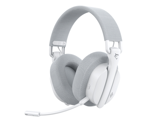 White Shark FIRECREST Auriculares Inalámbrico y alámbrico Diadema Juego USB Tipo C Bluetooth Blanco, Gris