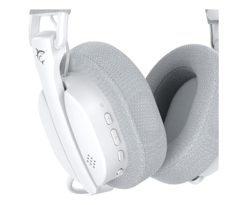 White Shark FIRECREST Auriculares Inalámbrico y alámbrico Diadema Juego USB Tipo C Bluetooth Blanco, Gris