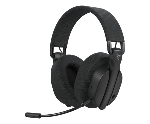 White Shark FIRECREST Auriculares Inalámbrico y alámbrico Diadema Juego USB Tipo C Bluetooth Negro