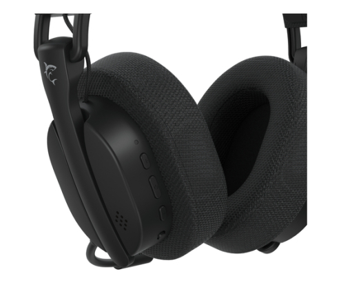 White Shark FIRECREST Auriculares Inalámbrico y alámbrico Diadema Juego USB Tipo C Bluetooth Negro