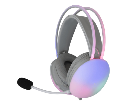 White Shark FIREFLY Auriculares Alámbrico Diadema Juego USB tipo A Blanco