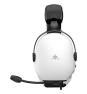 White Shark FOX Auriculares Alámbrico Diadema Juego Blanco, Negro
