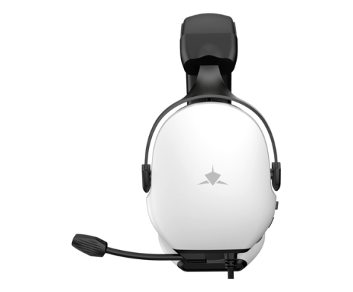 White Shark FOX Auriculares Alámbrico Diadema Juego Blanco, Negro