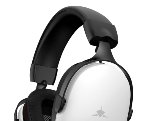 White Shark FOX Auriculares Alámbrico Diadema Juego Blanco, Negro