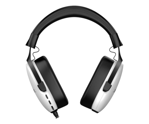 White Shark FOX Auriculares Alámbrico Diadema Juego Blanco, Negro