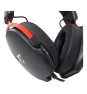 White Shark FOX Auriculares Alámbrico Diadema Juego Negro, Rojo