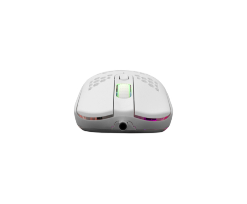 White Shark GALAHAD White ratón Juego Ambidextro USB tipo A Óptico 7200 DPI