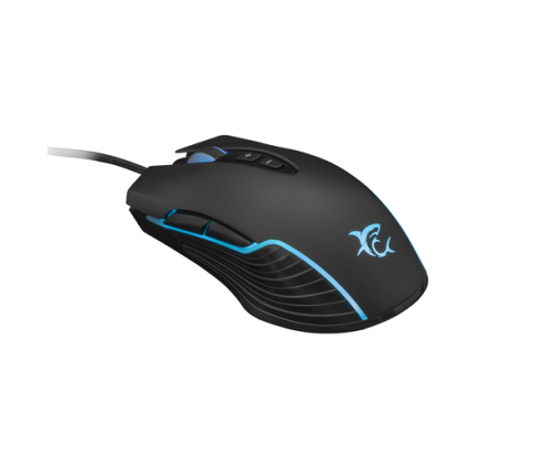 White Shark GM-5003 AZARAH ratón Juego Ambidextro USB tipo A Óptico 6400 DPI