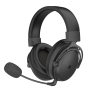 White Shark GORILLA PRO auricular y casco Auriculares Inalámbrico y alámbrico Diadema USB Tipo C Negro