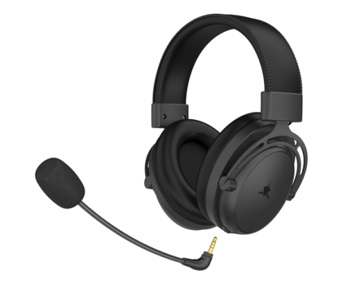 White Shark GORILLA PRO auricular y casco Auriculares Inalámbrico y alámbrico Diadema USB Tipo C Negro