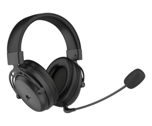 White Shark GORILLA PRO auricular y casco Auriculares Inalámbrico y alámbrico Diadema USB Tipo C Negro