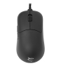 White Shark GRAPHENE ratón Universal Ambidextro USB Type-A + PS/2 Óptico 12400 DPI