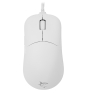 White Shark GRAPHENE-W ratón Universal Ambidextro USB Type-A + PS/2 Óptico 12400 DPI