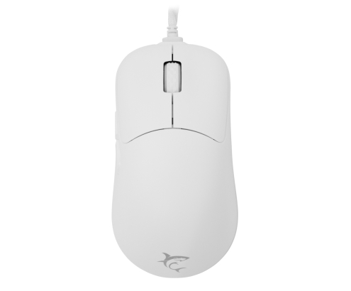 White Shark GRAPHENE-W ratón Universal Ambidextro USB Type-A + PS/2 Óptico 12400 DPI