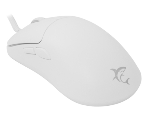 White Shark GRAPHENE-W ratón Universal Ambidextro USB Type-A + PS/2 Óptico 12400 DPI