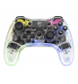 White Shark LEGION Transparente Bluetooth/USB Gamepad Analógico/Digital Android, PC, Playstation 3, iOS, PlayStation 4, Nintendo Switch