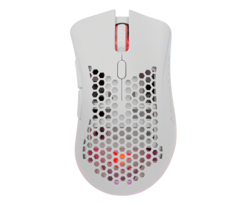 White Shark LIONEL ratón Juego Ambidextro Bluetooth Óptico 10000 DPI