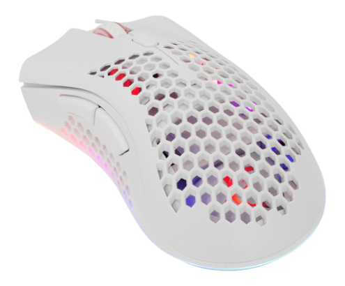 White Shark LIONEL ratón Juego Ambidextro Bluetooth Óptico 10000 DPI