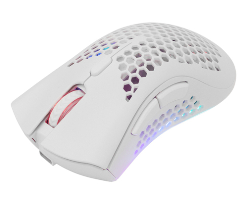 White Shark LIONEL ratón Juego Ambidextro Bluetooth Óptico 10000 DPI