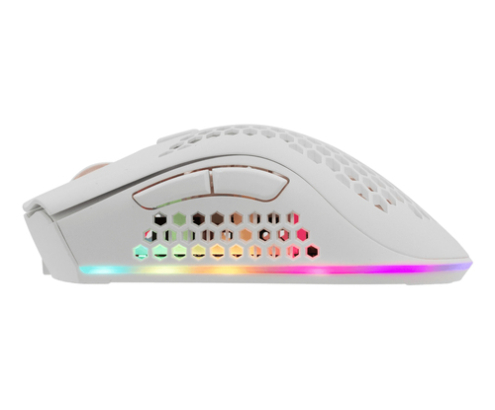 White Shark LIONEL ratón Juego Ambidextro Bluetooth Óptico 10000 DPI