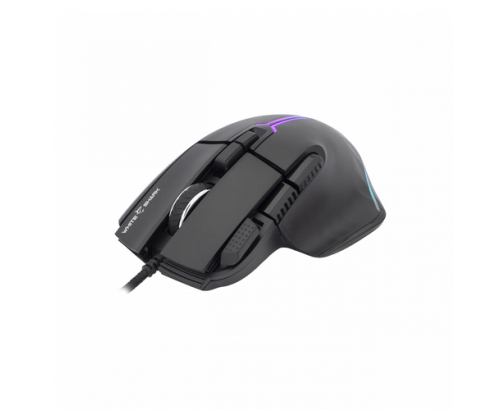 White Shark MARROK Black ratón Oficina mano derecha USB tipo A Óptico 12000 DPI