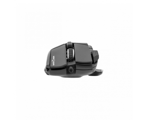 White Shark MARROK Black ratón Oficina mano derecha USB tipo A Óptico 12000 DPI