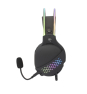 White Shark OX auricular y casco Auriculares Alámbrico Juego Negro