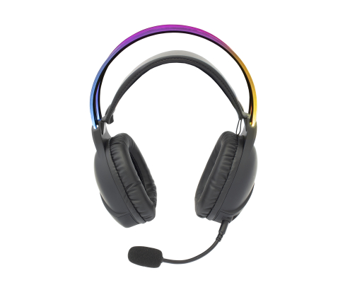 White Shark OX auricular y casco Auriculares Alámbrico Juego Negro