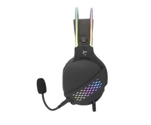 White Shark OX auricular y casco Auriculares Alámbrico Juego Negro