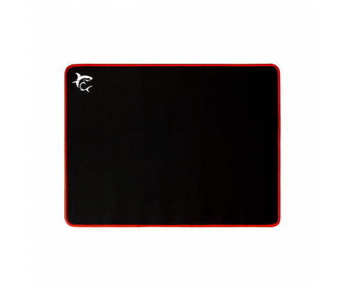 White Shark Red Knight Alfombrilla de ratón para juegos Negro, Rojo, Blanco