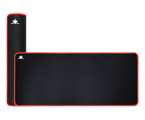 White Shark RED KNIGHT XL Alfombrilla de ratón para juegos Negro, Rojo