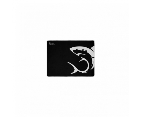 White Shark SHARK L Alfombrilla de ratón para juegos Negro, Blanco