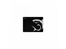 White Shark SHARK L Alfombrilla de ratón para juegos Negro, Blanco