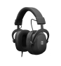 White Shark ΞSHARK Taiko Auriculares Alámbrico Diadema Juego USB tipo A Negro, Plata