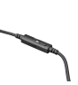 White Shark ΞSHARK Taiko Auriculares Alámbrico Diadema Juego USB tipo A Negro, Plata