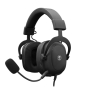 White Shark ΞSHARK Taiko Auriculares Alámbrico Diadema Juego USB tipo A Negro, Plata