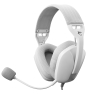 White Shark SPARROW Auriculares Alámbrico Diadema USB Tipo C Blanco