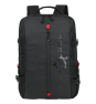 White Shark TROOPER mochila Mochila informal Negro, Rojo Poliéster