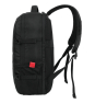 White Shark TROOPER mochila Mochila informal Negro, Rojo Poliéster