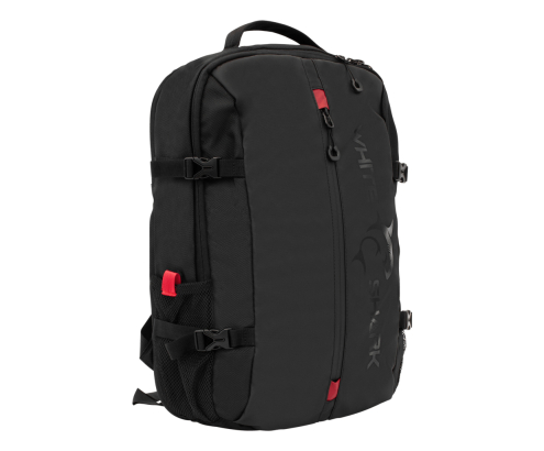 White Shark TROOPER mochila Mochila informal Negro, Rojo Poliéster