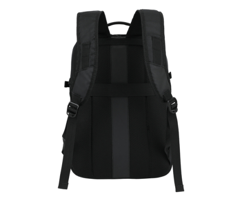 White Shark TROOPER mochila Mochila informal Negro, Rojo Poliéster